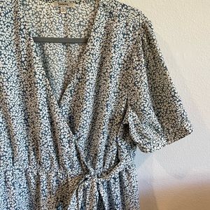 Piper & Scoot Floral Wrap Dress